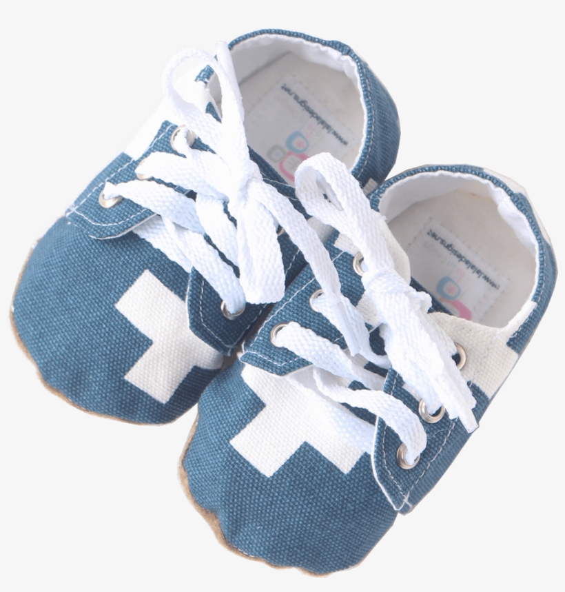 Blue Baby Sneakers - Crochet, transparent png download