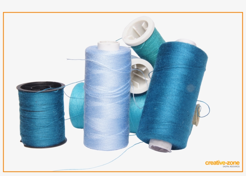 Blue Sewing Threads PNG Image | Transparent PNG Free Download on SeekPNG
