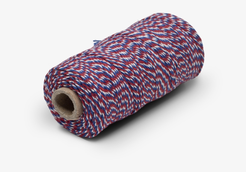 Bakers Twine 100% Cotton Airmail Red, White & Blue - Thread, transparent png download