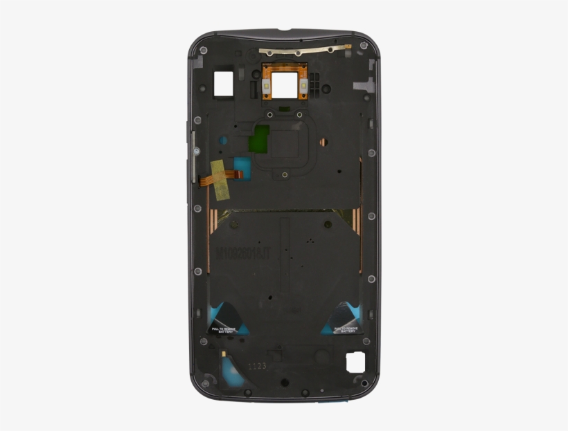 Motorola Moto X 2 Midframe Assembly Black - Mid Frame Moto X2, transparent png download
