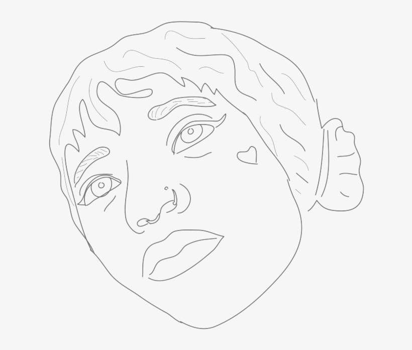 Amorous Hornball, Though Mostly Celibate - Sketch, transparent png download