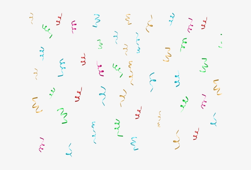 Confetti Clipart Transparent Background - Confetti Png, transparent png download