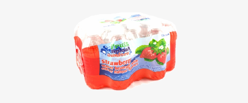 Fruit Splash Junior Strawberry Flavored Water - Strawberry, transparent png download