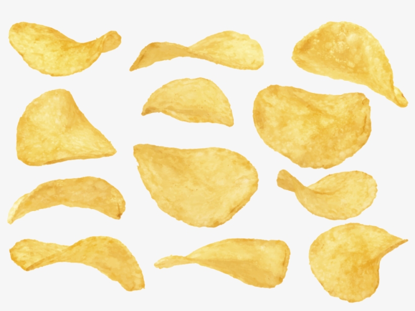 Potato Chip Euclidean Vector Food Illustration - Pierogi, transparent png download