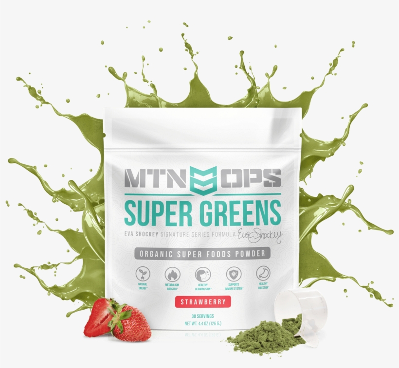 Eva Shockey Super Greens - Mtn Ops, transparent png download