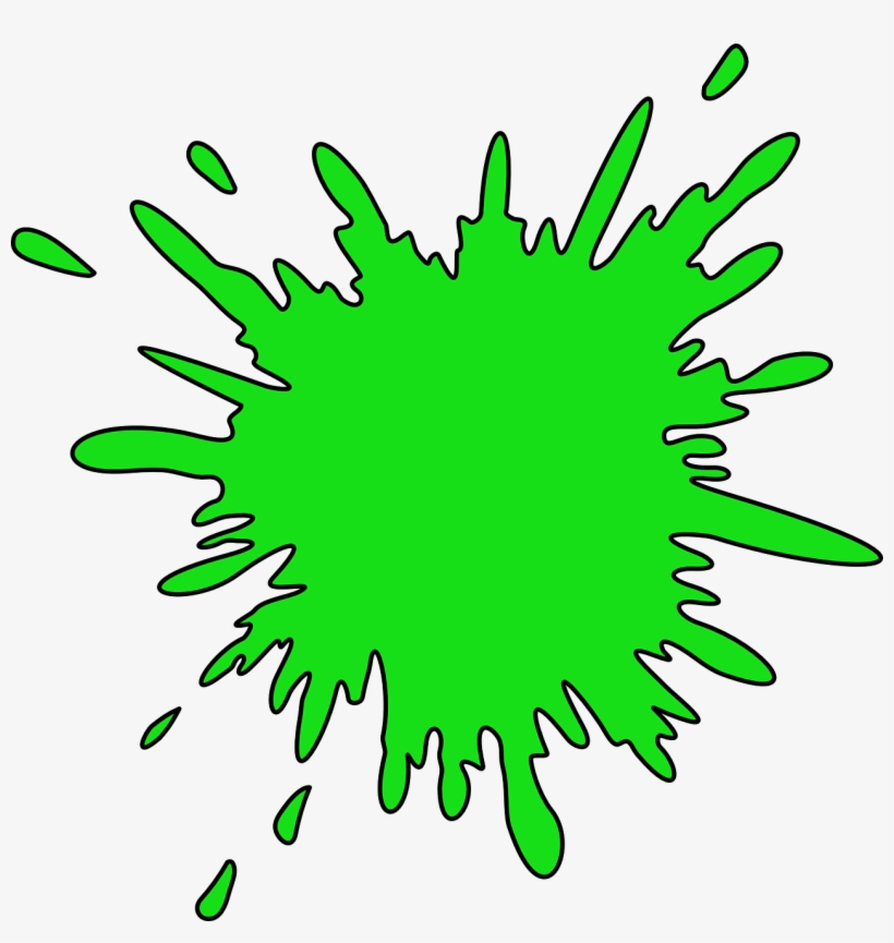 Splat Green Mess - Makhi Ka Lalach Story In Hindi, transparent png download