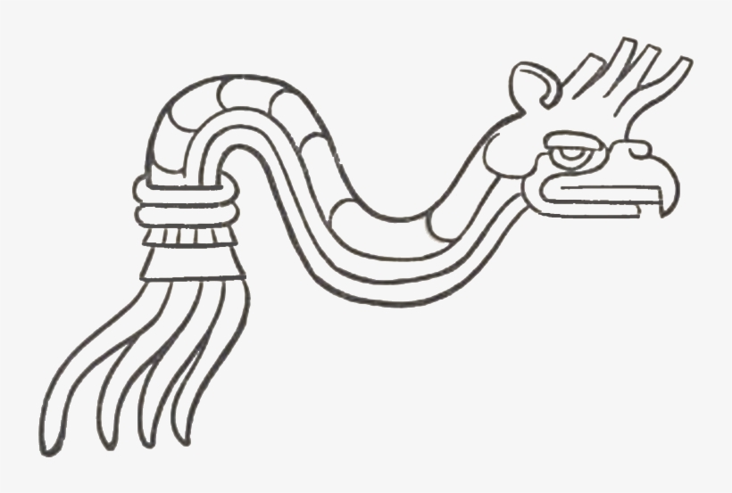 I 'm Animating An Old Aztec Myth About The Image Of - Line Art, transparent png download