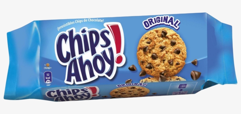 Chips Ahoy Original Chocolate Chip Cookies 128 G - Chips Ahoy Original 128g, transparent png download