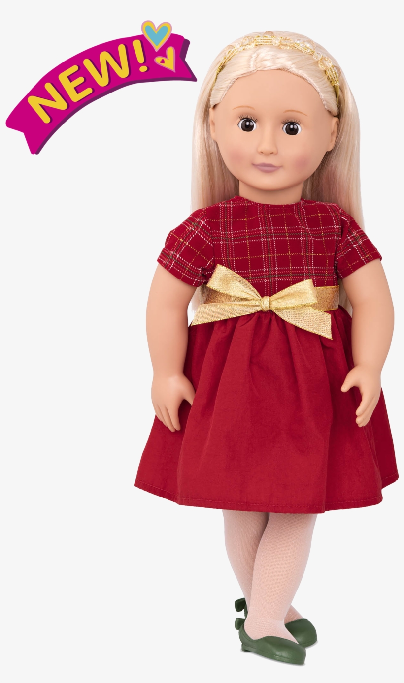 Bria 18-inch Holiday Doll - Doll, transparent png download
