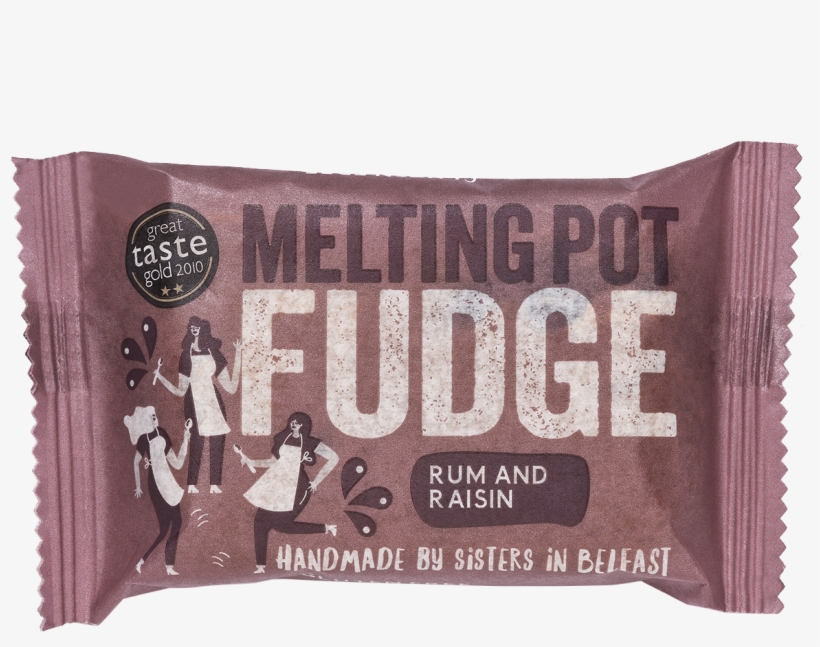 Handmade Rum & Raisin Fudge - Chocolate, transparent png download