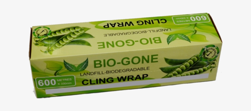 Landfill Biodegradable Cling Wrap, Bpa Free, 330 Mm - Biodegradable Cling Wrap, transparent png download