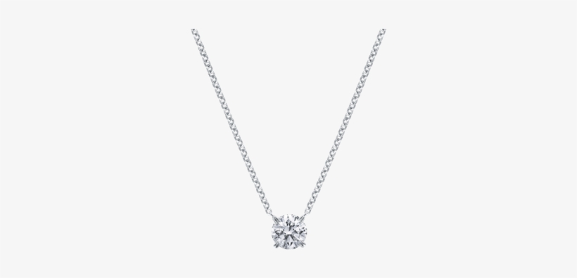 Main Navigation Section - Harry Winston Round Brilliant Diamond Solitaire Pendant, transparent png download