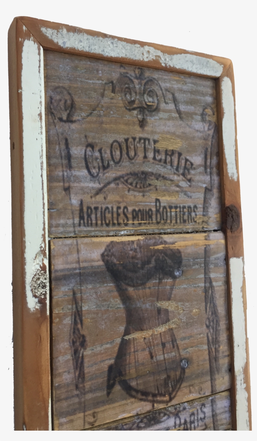 French Chic Corset Vintage Style Sign - Carving, transparent png download