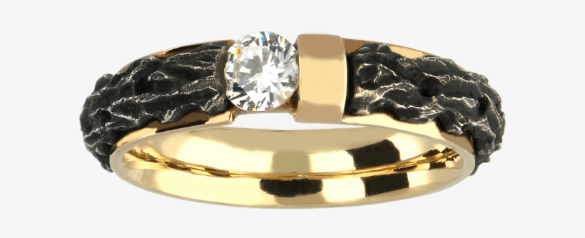 Creative Wedding Band - Engagement Ring, transparent png download