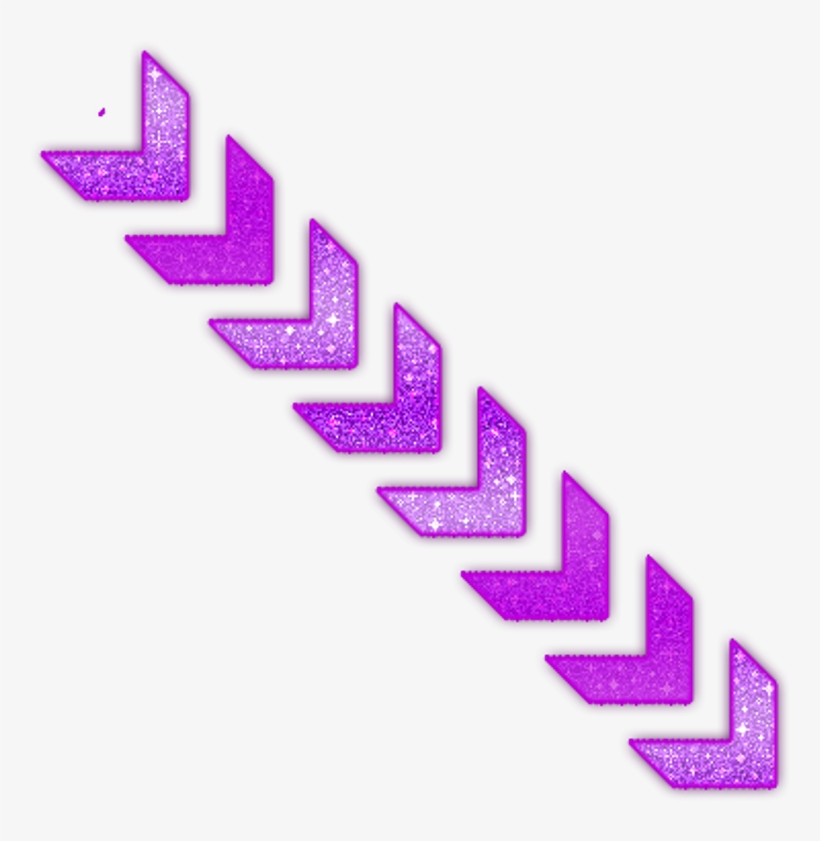 Purple Sticker - Flechas Moradas, transparent png download