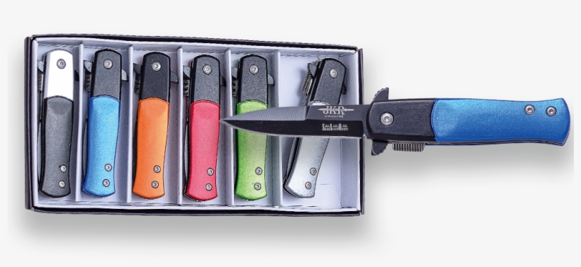 Set Of 6 Pieces Of Pocket Knives, 6 Cm Blade Length, - Hunting Knife, transparent png download