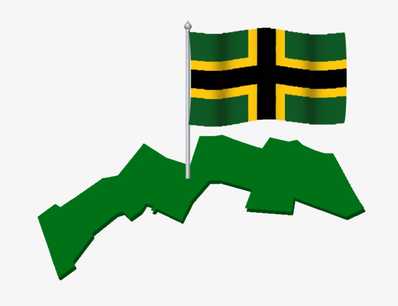 Smallia Outline And Flag - Flag, transparent png download