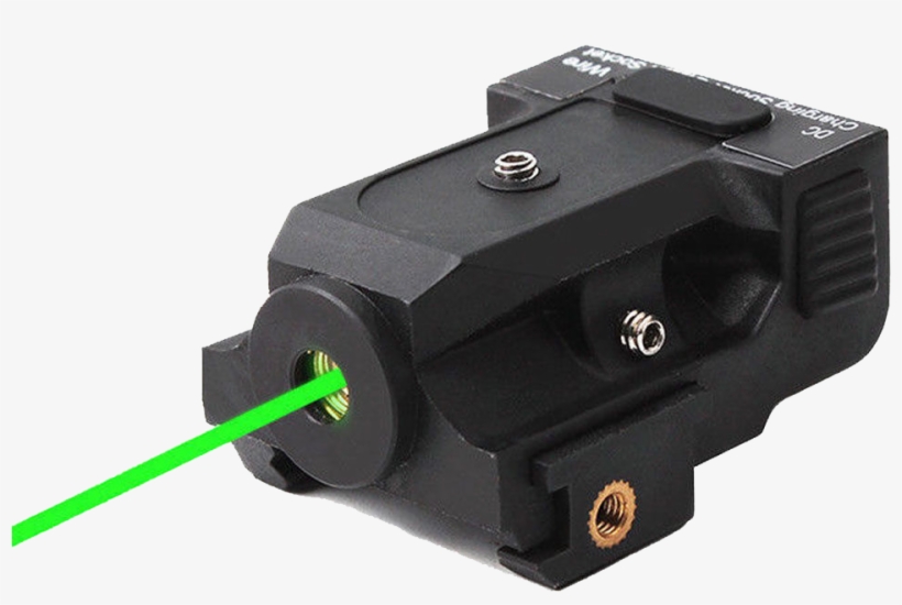 Compact Green Laser Sight Universal Fit - Yeşil Lazer Nişangah, transparent png download