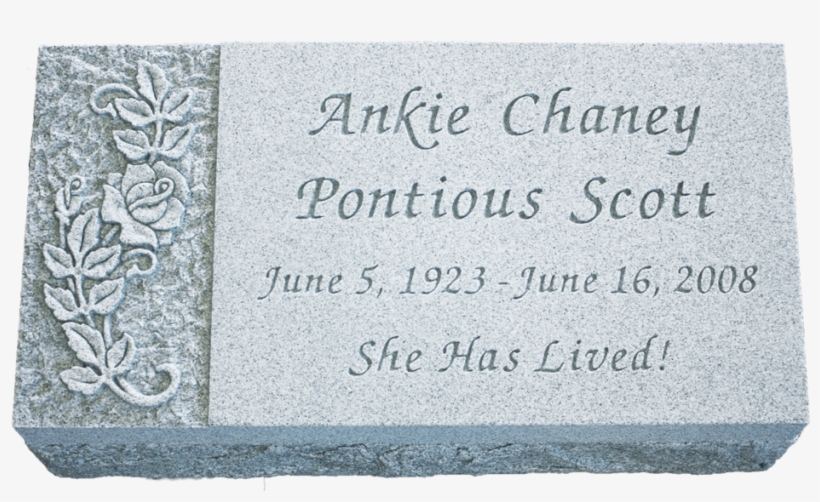 Headstone, Magnolia Cemetery, Beaumont, Tx, transparent png download