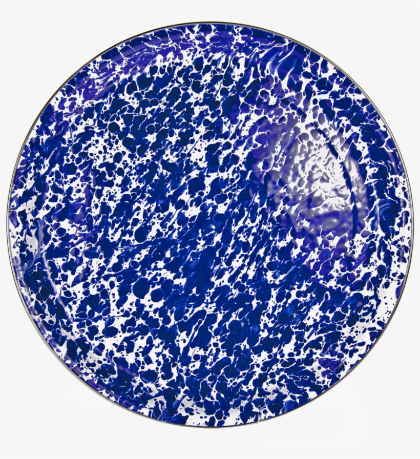 Cb01 Cobalt Blue Swirl Large Tray - Tray, transparent png download