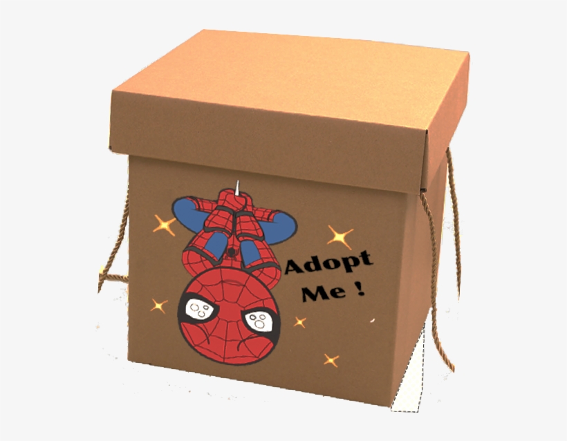 Chibi Spider Man "adopte Me" Mystery - Box, transparent png download