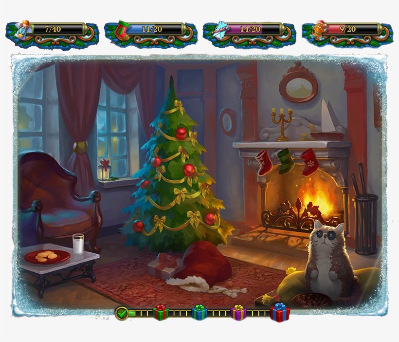 Heart Of Winter Hidden - Christmas Tree, transparent png download