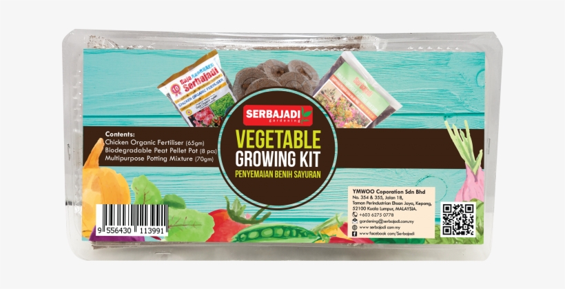 Serbajadi Vegetable Growing Kit - Apple, transparent png download