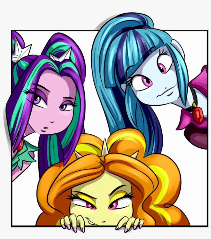 Adagio Dazzle, Aria Blaze, Artist - Mlp Ponutjoe, transparent png download