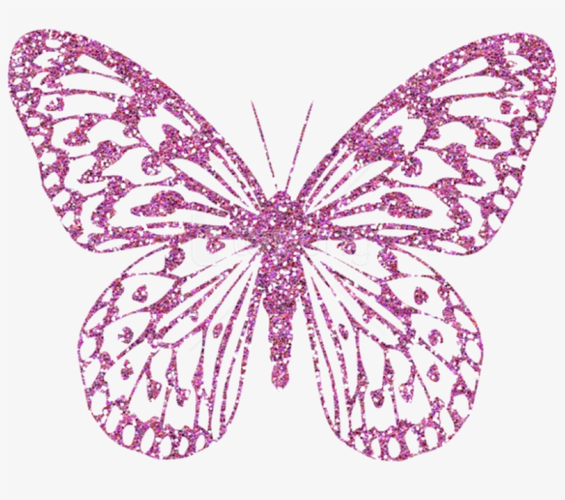 Free Png Pink Decorative Butterfly Png Images Transparent - Pink Butterfly Png Transparent, transparent png download