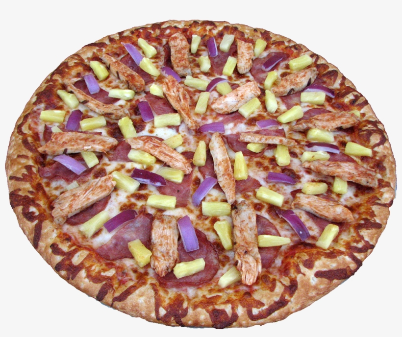 Bbq Hawaiian Pizza - California-style Pizza, transparent png download