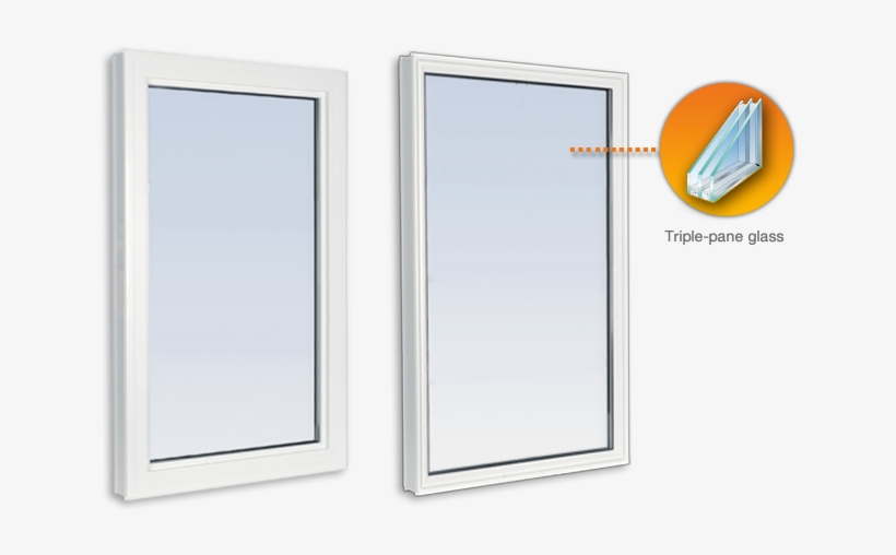 A Thicker Window Frame, Matches Casement Windows And - High Profile Vs Low Profile Windows, transparent png download