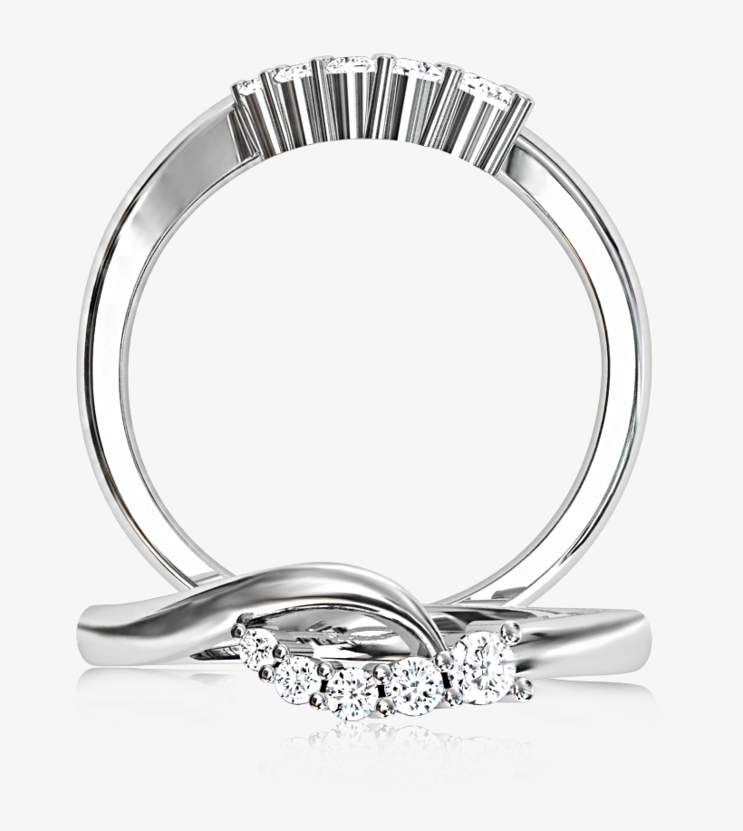 Journey Diamond Ring - Engagement Ring, transparent png download