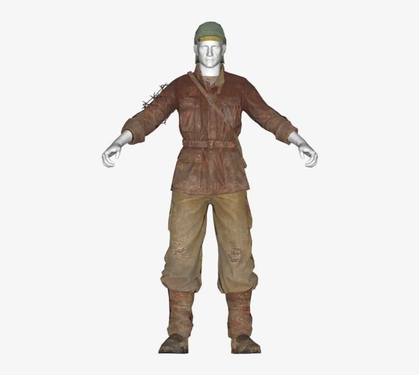 Surveyor Outfit Mechanic Jumpsuit Fallout 76 PNG Image Transparent