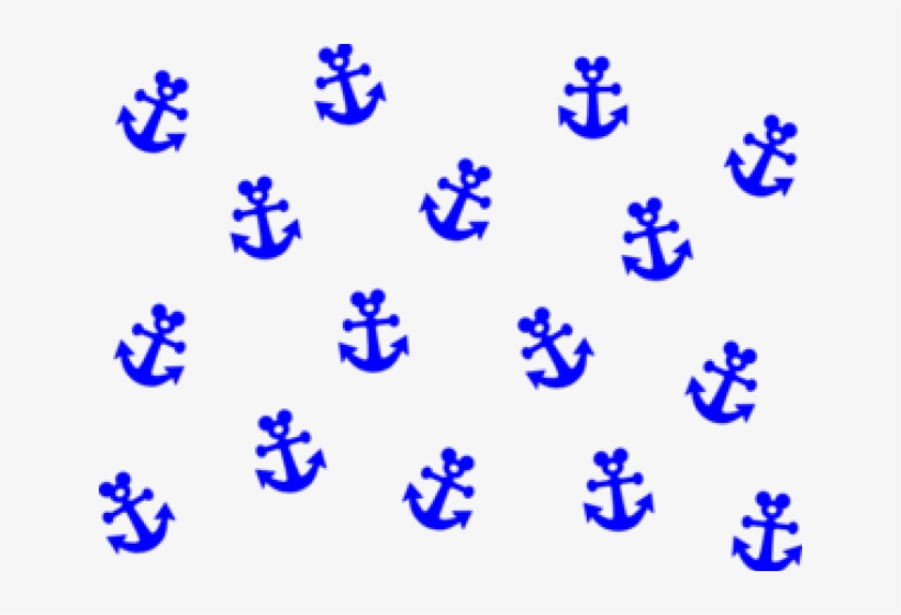 Anchor Clipart Blue Anchor - Blue Anchor Clip Art, transparent png download
