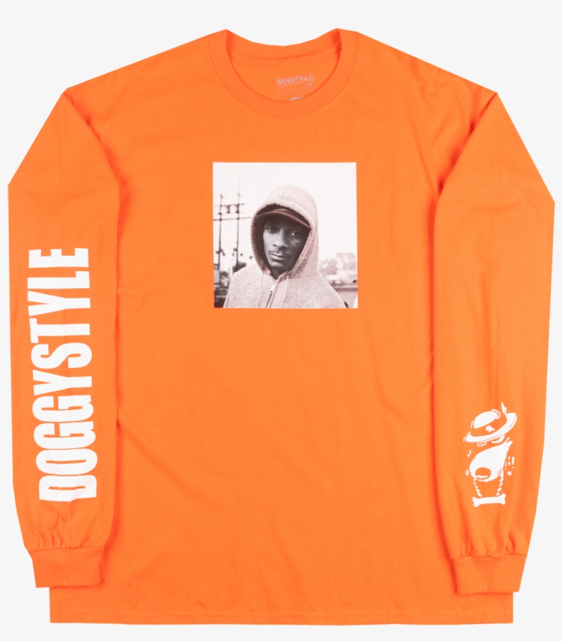 Snoop Dogg Doggy Style Long Sleeve Mens Hip Hop Rapper - Long-sleeved T-shirt, transparent png download