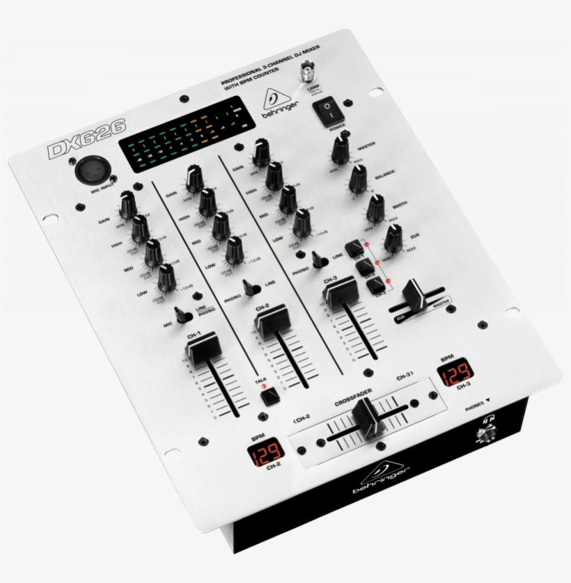 Behringer Dx626 - Behringer Dj Mixer Price, transparent png download