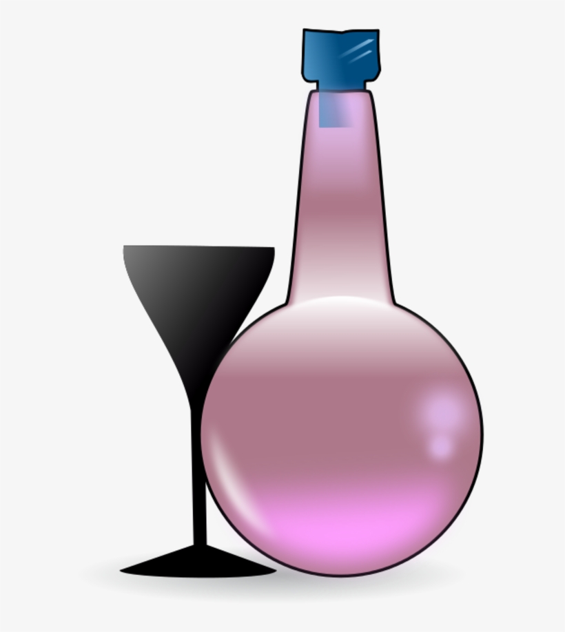 Bottle Of Absinth - Glass Bottle, transparent png download