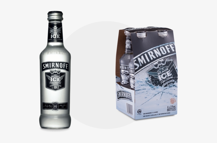 Smirnoff Ice Black - Smirnoff Ice Malaysia, transparent png download