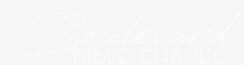 Boulevard Bible Chapel - Tiff Logo White, transparent png download