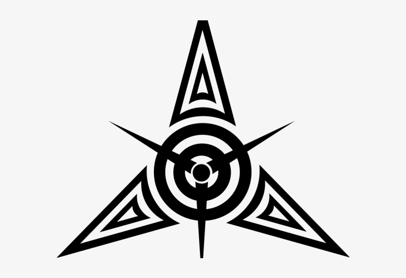 Kanji Tattoos Png Transparent Images - Tribal Star Tattoo, transparent png download