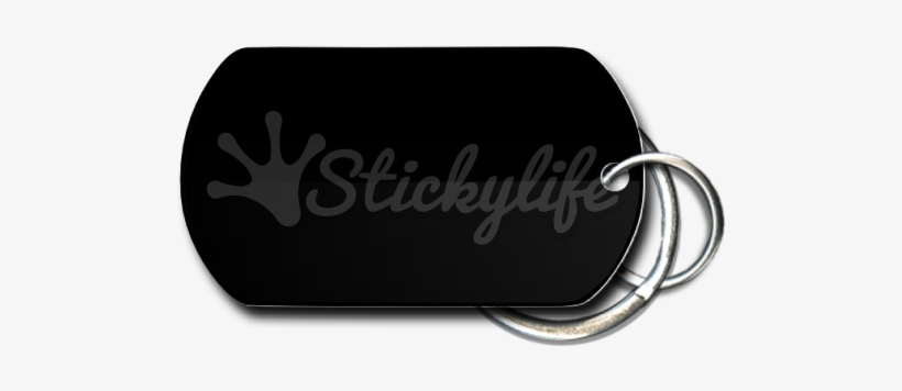 Rest In Peace Key Chain - Label, transparent png download