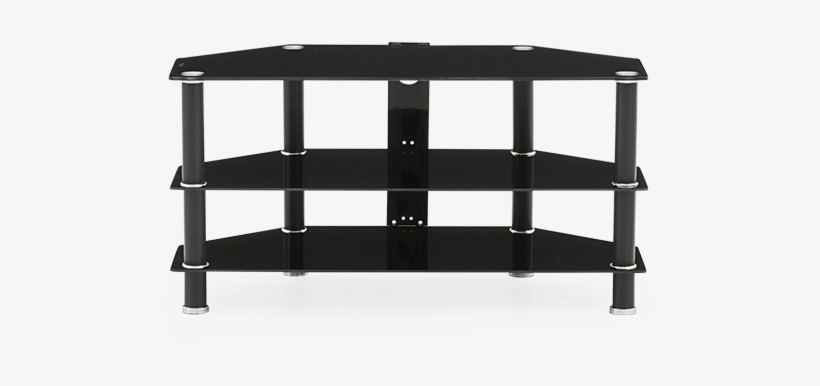 Image For Black 3 Shelves Tv Stand From Brault & Martineau - Bench, transparent png download
