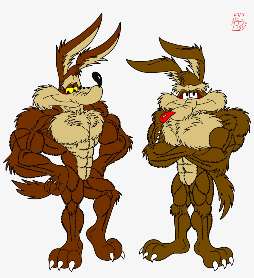 Wile E Coyote Muscle, transparent png download