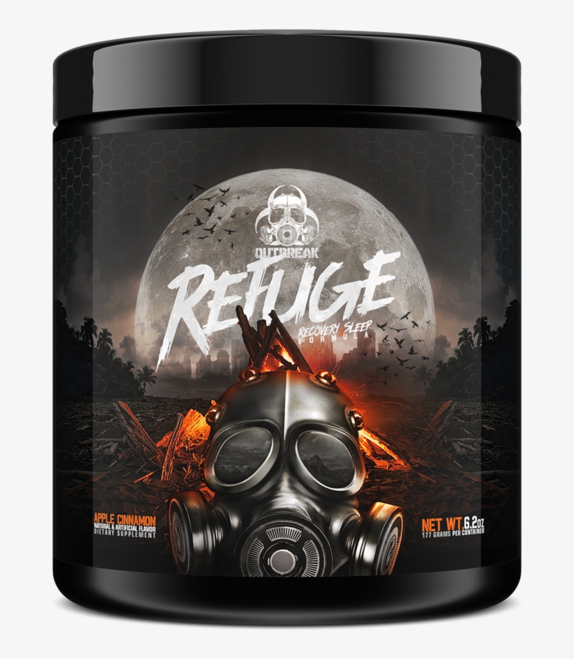 Recovery & Sleep Formula - Outbreak Nutrition Refuge, transparent png download