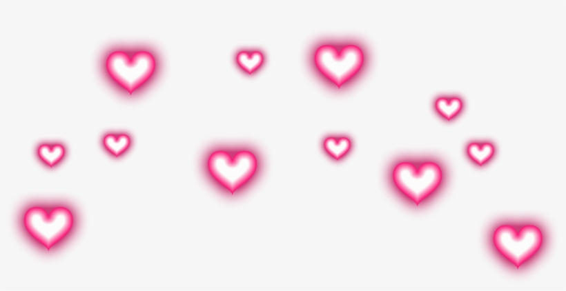 #crown #heart #corona #heartcrown #coronadecorazones - Heart, transparent png download