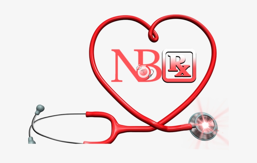 Red Clipart Stethoscope - Stethoscope In Shape Of Heart, transparent png download