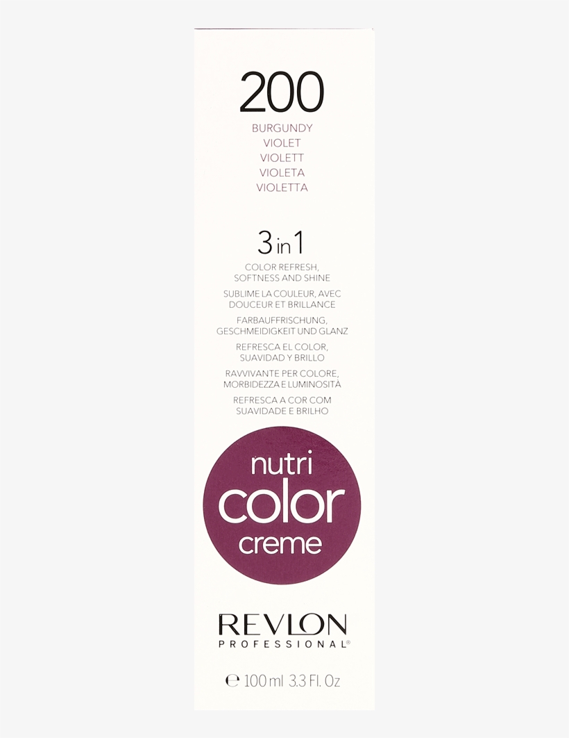 Revlon Professional Nutri Color Creme 200 Violet 100ml - Brochure, transparent png download