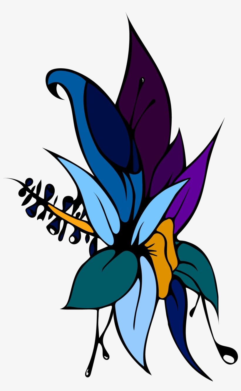 Illustrative To Graphic Design Of Flowers - Illustration, transparent png download