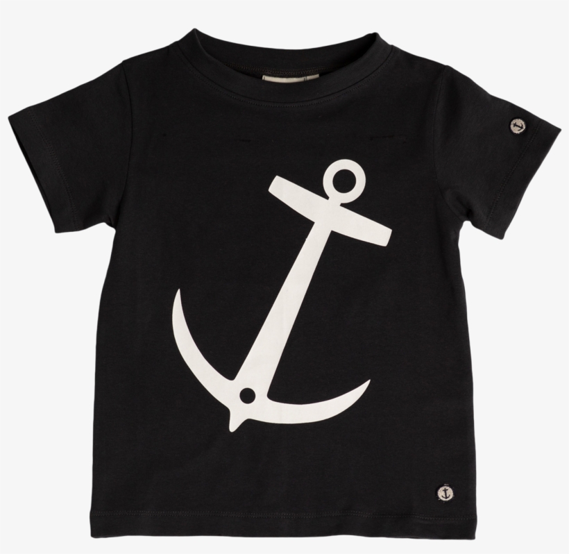 Em Ben Anchor T-shirt Navy - Active Shirt, transparent png download
