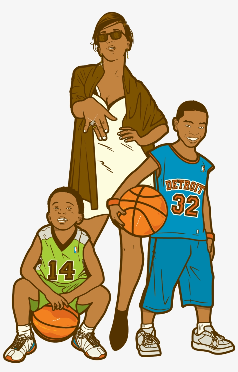Nba Wife Artwork - Basketball Moves, transparent png download